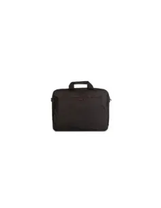 Maletín Monray Enterprise para Portátiles hasta 15.6"/ Negro/ Rojo