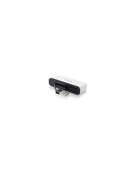 Belkin F4U021BT hub de interfaz 480 Mbit/s Negro, Blanco