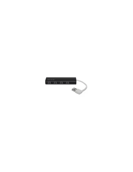 Belkin F4U042BT hub de interfaz 480 Mbit/s Negro