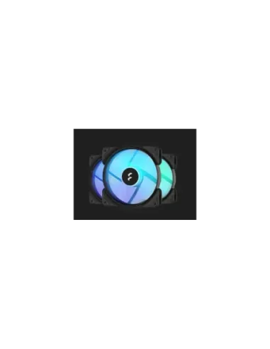 FRACTAL VENTILADOR CAJA ASPECT 12 SERIES RGB PWM 120MM MARCO NEGRO PACK 3 UNID (FD-F-AS1-1207)