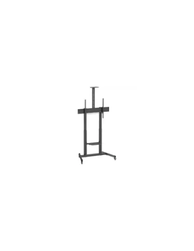 Soporte de Suelo Inclinable con Ruedas y Manivela Aisens FT100TE-403 para TV 60-100"/ hasta 100kg