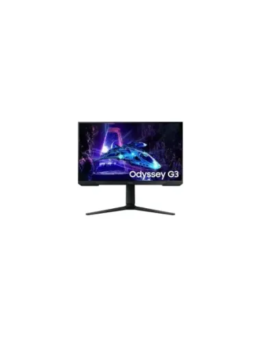 Monitor Gaming Samsung Odyssey G3 S24DG300EU/ 24"/ Full HD/ 1ms/ 180Hz/ VA/ Regulable en altura/ Negro