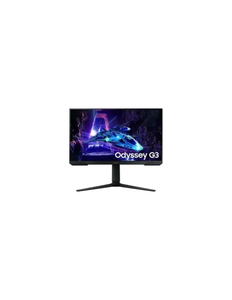 Monitor Gaming Samsung Odyssey G3 S24DG300EU/ 24"/ Full HD/ 1ms/ 180Hz/ VA/ Regulable en altura/ Negro