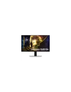 Smart Monitor Gaming Samsung OLED Odyssey G6 S27DG610SU 27"/ QHD/ 0.03ms/ 240Hz/ VA/ Regulable en altura/ Smart TV/ Plata
