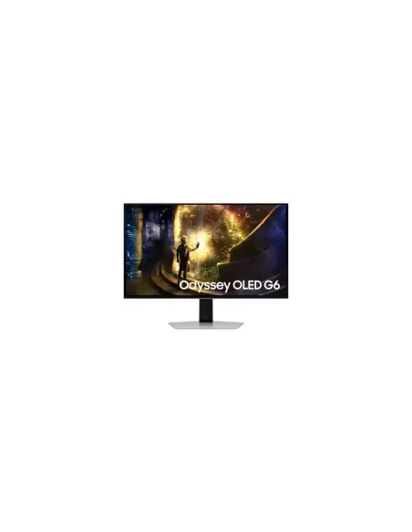 Smart Monitor Gaming Samsung OLED Odyssey G6 S27DG610SU 27"/ QHD/ 0.03ms/ 240Hz/ VA/ Regulable en altura/ Smart TV/ Plata