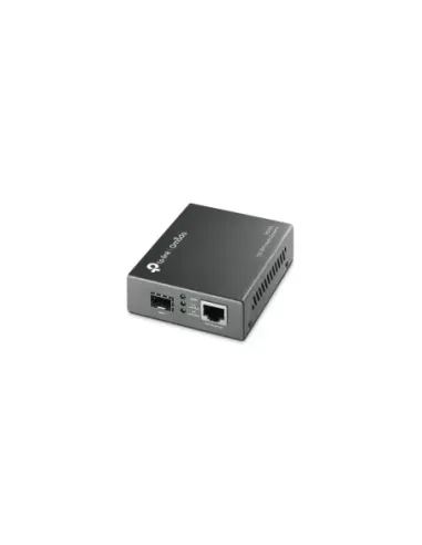 TP-Link MC420L convertidor de medio 10000 Mbit/s Multimodo, Monomodo Negro