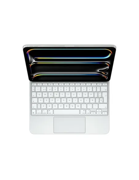 Teclado apple magic keyboard para ipad pro 11 pulgadas m4 inalambrico blanco
