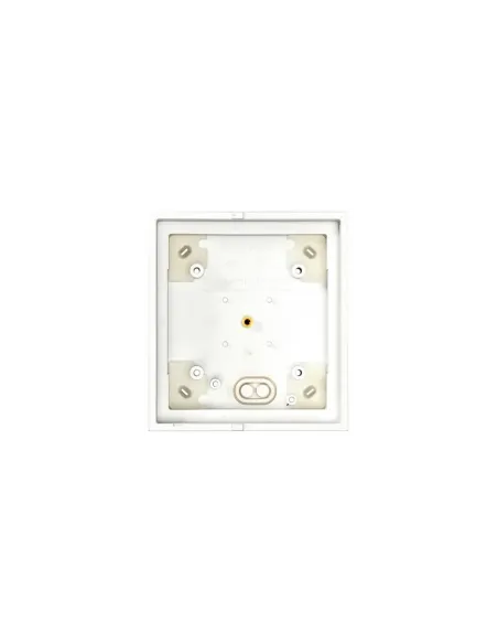 MOBOTIX SINGLE ON-WALL-HOUSING, WHITE  (P/N:MX-OPT-BOX-1-EXT-ON-PW)
