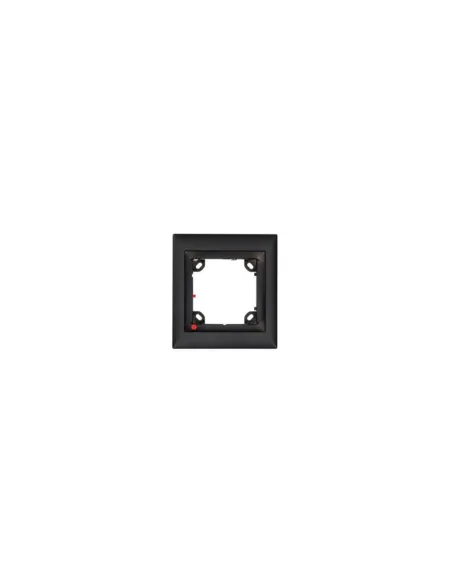 MOBOTIX SINGLE FRAME, BLACK  (P/N:MX-OPT-FRAME-1-EXT-BL)