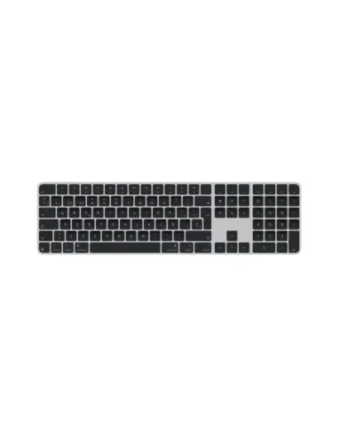 Teclado apple magic keyboard inalambrico touch id + numerico teclas negras