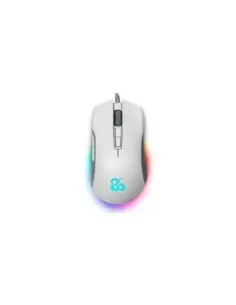 Raton gaming newskill eos ivory blanco