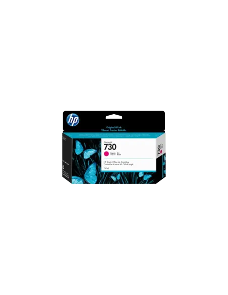 HP Cartucho de tinta DesignJet 730 magenta de 130 ml