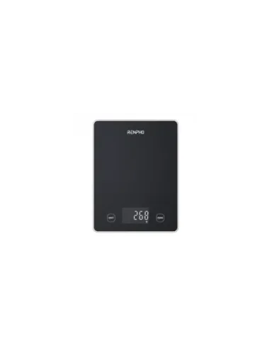 RENPHO  CALIBRA 1L - SMART NUTRITION SCALE - BLE - 3AAA - BLACK GLASS (UP TO 22LB/10KG)