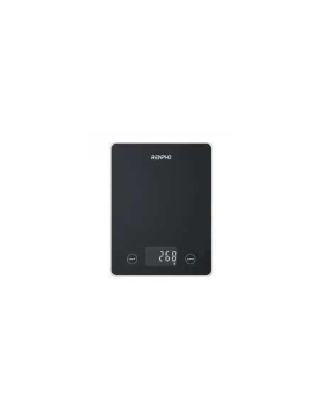 RENPHO  CALIBRA 1L - SMART NUTRITION SCALE - BLE - 3AAA - BLACK GLASS (UP TO 22LB/10KG)