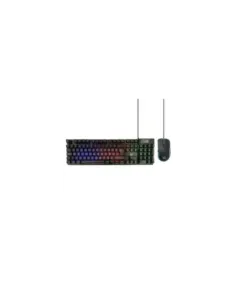 Ewent PL3201 teclado USB QWERTY Español Negro