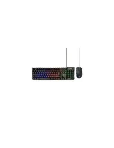 Ewent PL3201 teclado USB QWERTY Español Negro