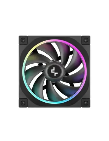 Ventilador caja deepcool fl12 argb 120mm negro