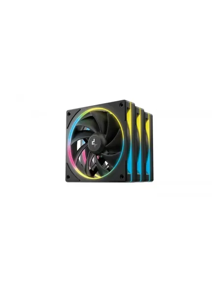 Ventilador caja deepcool fl12 - 3in1 argb 3x 120mm negro