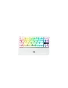 TECLADO RAZER HUNTSMAN V3 PRO (USA) TENKEYLESS BLANCO (RZ03-04981700-R3M1)
