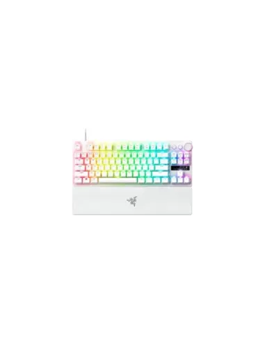 TECLADO RAZER HUNTSMAN V3 PRO (USA) TENKEYLESS BLANCO (RZ03-04981700-R3M1)