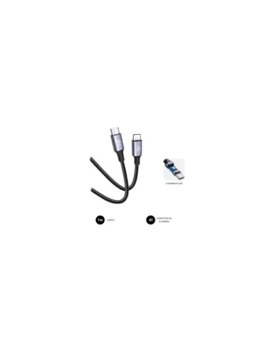 SUBBLIM CABLE PLUS 100W C-C 1m WHITE