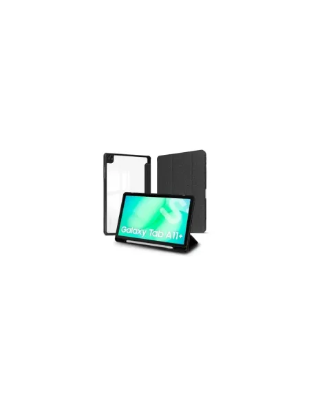 Funda Subblim Clear Shock Case para Samsung A11+/ Negra