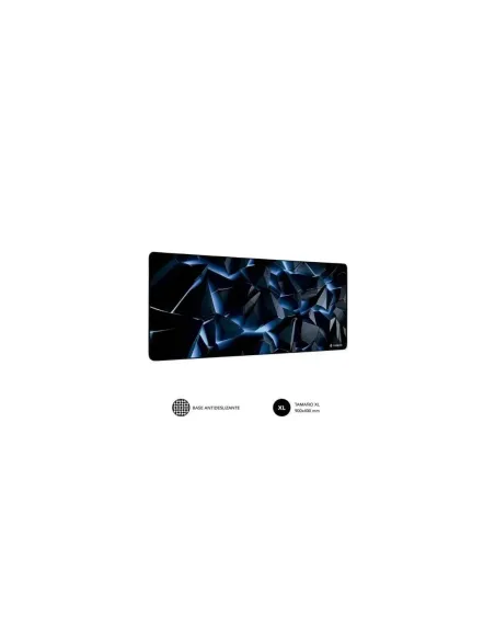 Alfombrilla Subblim Blue Obsidian XL/ 900 x 400 x 3 mm