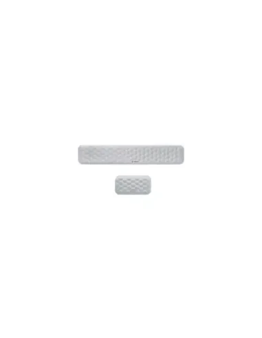 Pack de 2 Reposamuñecas Subblim Ergo AirPadding/ Plateadas