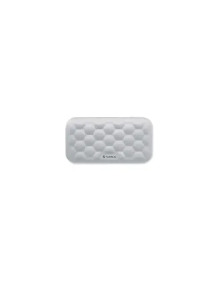 Reposamuñecas Subblim Ergo AirPadding/ Plateado