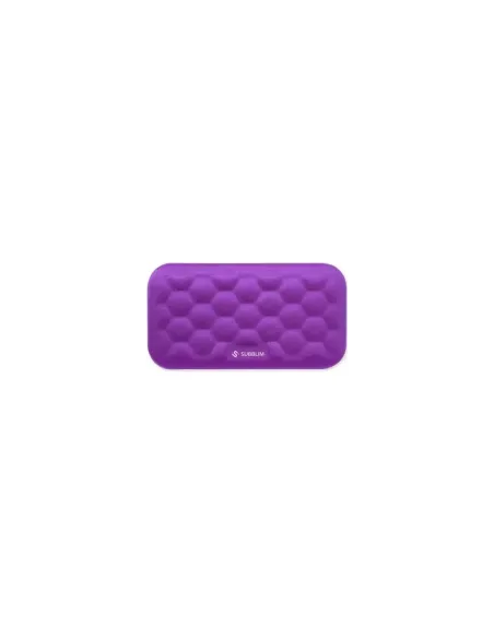 Reposamuñecas Subblim Ergo AirPadding/ Púrpura