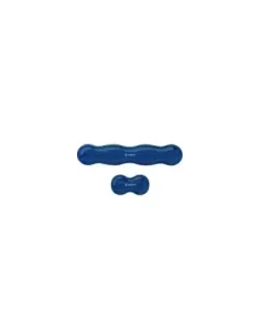 Pack de 2 Reposamuñecas Subblim Ergo Crystal Flex/ Azul Oscuro