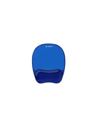 Alfombrilla Ergonómica Subblim Ergo Cristal Flex MousePad/ Azul Oscuro