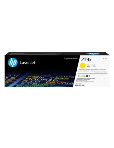 HP Cartucho de Tóner Original HP LaserJet 219X de alta capacidad amarillo