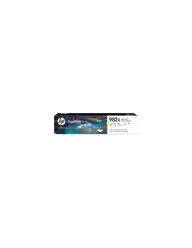 HP Cartucho PageWide 982X Original de alta capacidad amarillo
