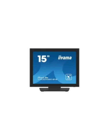 iiyama ProLite T1532MSC-B1S pantalla para PC 38,1 cm (15") 1024 x 768 Pixeles XGA LCD Pantalla táctil Negro