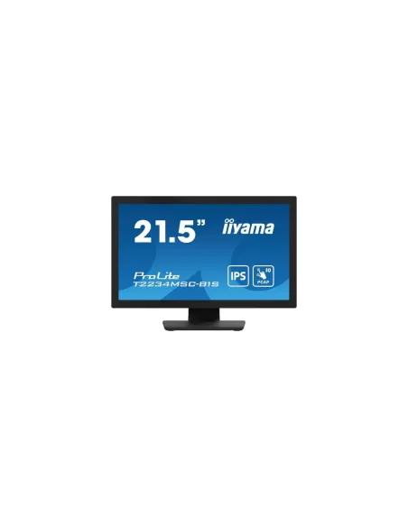 iiyama ProLite T2234MSC-B1S pantalla para PC 54,6 cm (21.5") 1920 x 1080 Pixeles Full HD Pantalla táctil Negro