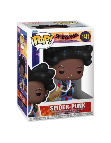 Funko pop marvel spider - man across the spider - verse spider - punk unmasked