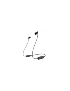 Auriculares Inalámbricos Intrauditivos Sony WI-C100/ con Micrófono/ Bluetooth/ Negros
