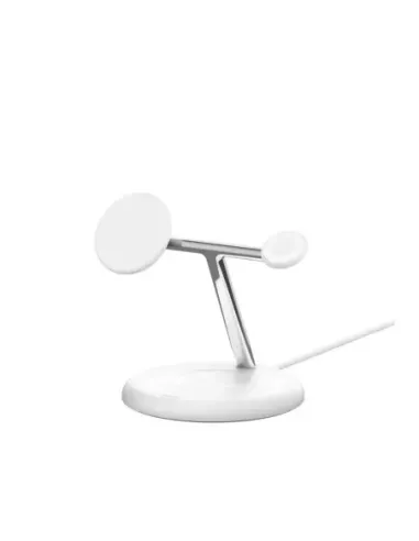 Base de carga inalambrica belkin wiz023vfwh 3 en 1 blanco