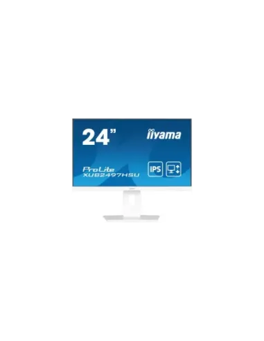 iiyama ProLite XUB2497HSU-W2 pantalla para PC 60,5 cm (23.8") 1920 x 1080 Pixeles Full HD LED Blanco