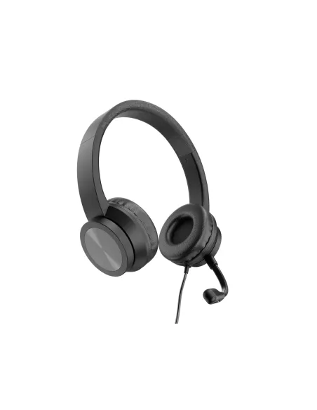 Conceptronic POLONA05BC auricular y casco Auriculares Alámbrico Diadema Llamadas Música USB Tipo C Negro