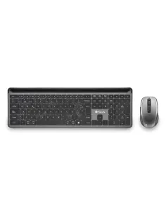 NGS ECLIPSE teclado Ratón incluido Hogar   Oficina RF Wireless + Bluetooth QWERTY Inglés Gris 2
