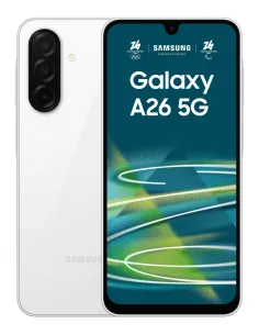 Samsung Galaxy A26 17 cm (6.7") Ranura híbrida Dual SIM Android 15 5G USB Tipo C 8 GB 256 GB 5000 mAh Blanco