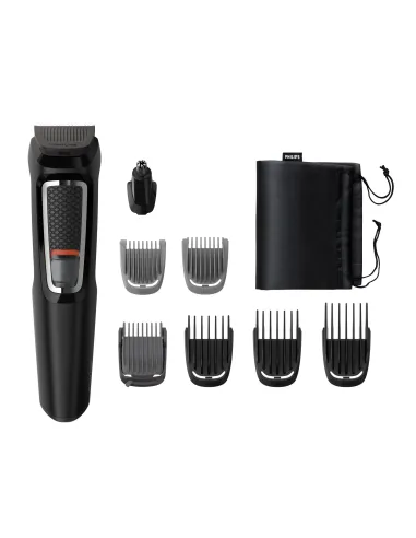 Philips MULTIGROOM Series 3000 Cara y cabello 8 en 1 con 8 herramientas