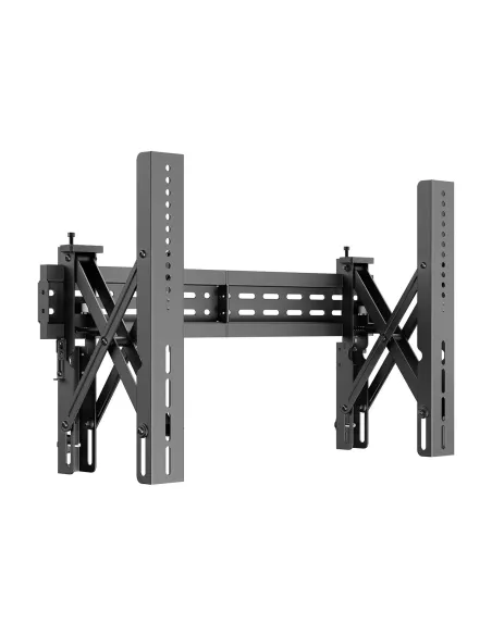AISENS Soporte para Videowall Nivelable y Función Pop-Out para Tv 70Kg de 37-70, Negro
