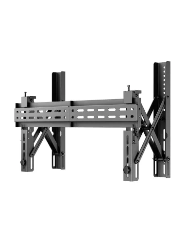 AISENS Soporte para Videowall Nivelable y Función Pop-Out para Tv 70Kg de 37-70, Negro