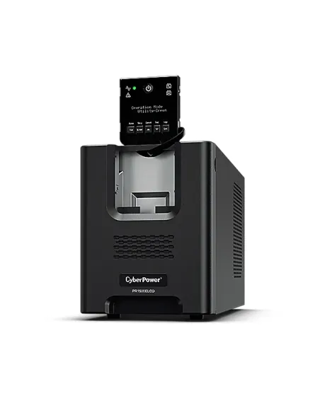 CyberPower PR1500ELCD sistema de alimentación ininterrumpida (UPS) Línea interactiva 1,5 kVA 1350 W 8 salidas AC