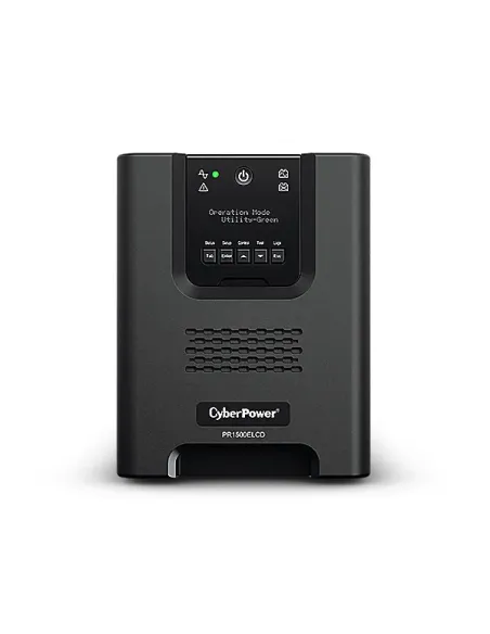 CyberPower PR1500ELCD sistema de alimentación ininterrumpida (UPS) Línea interactiva 1,5 kVA 1350 W 8 salidas AC