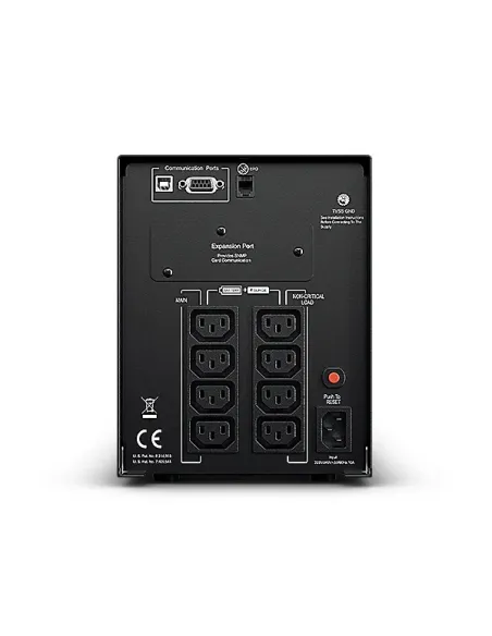 CyberPower PR1500ELCD sistema de alimentación ininterrumpida (UPS) Línea interactiva 1,5 kVA 1350 W 8 salidas AC
