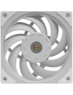 Mars Gaming MF-NC, Ventilador PC PWM 120mm, Rodamiento FDB de Cobre Hiperbalanceado, Ventilador Silencioso con Diseño de Aspas